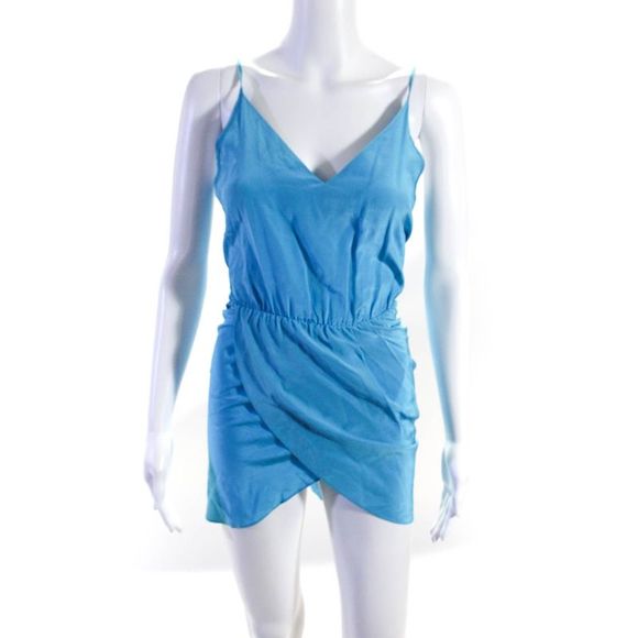 Dress Party Short By Amanda Uprichard In Blue, Size: S